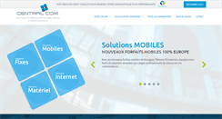 Desktop Screenshot of centralcom.fr